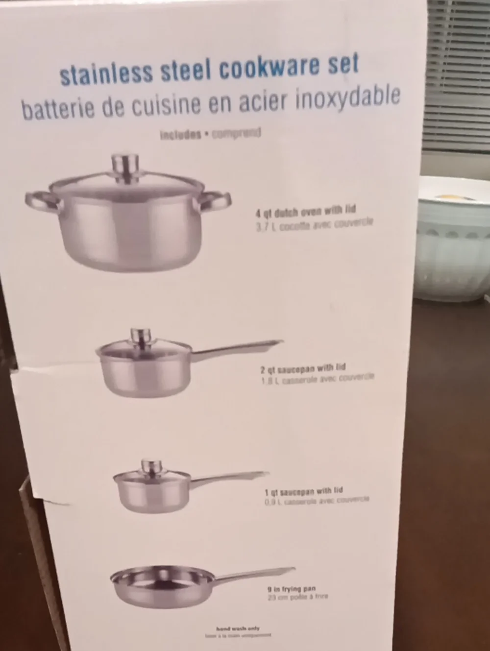 Stainless Steel Cookware Set - Silver - Picture 2 of 3